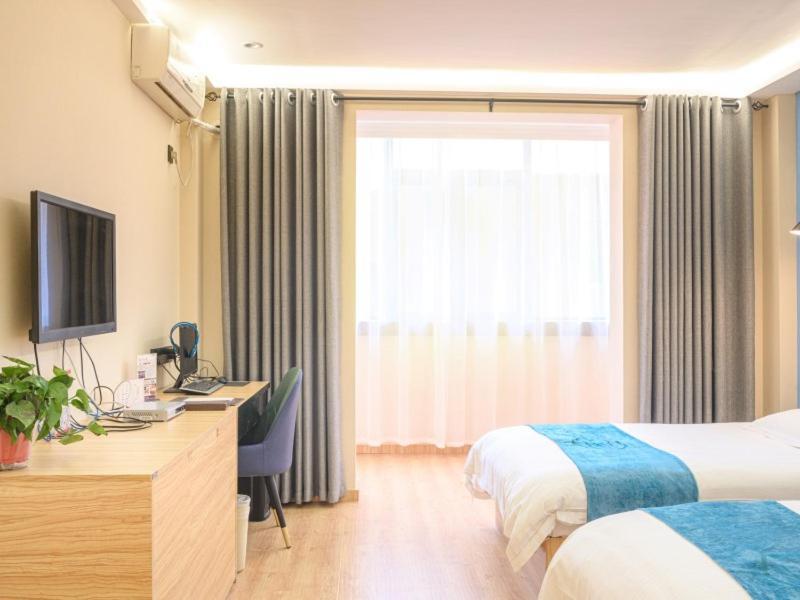 Greentree Inn Henan Kaifeng Gulou Square Express Hotel Bagian luar foto
