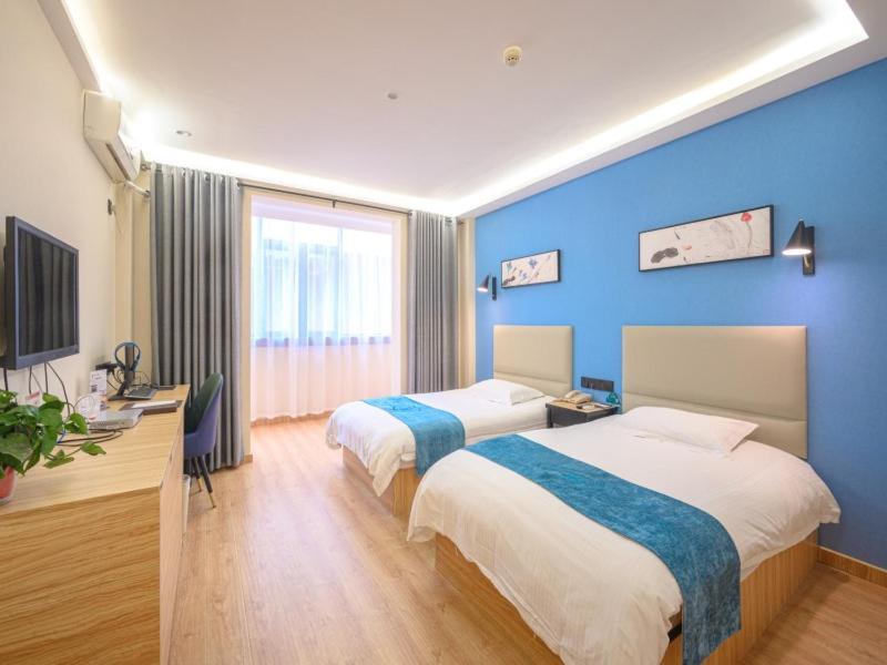 Greentree Inn Henan Kaifeng Gulou Square Express Hotel Bagian luar foto