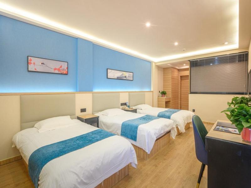 Greentree Inn Henan Kaifeng Gulou Square Express Hotel Bagian luar foto
